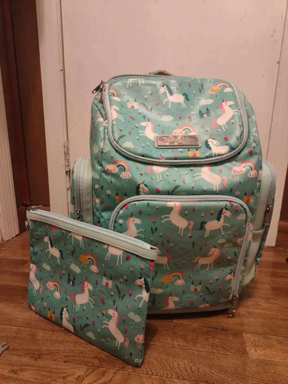 RETIRED House of Flynn Unicorn Lima Camera Backpack Diaper Bag